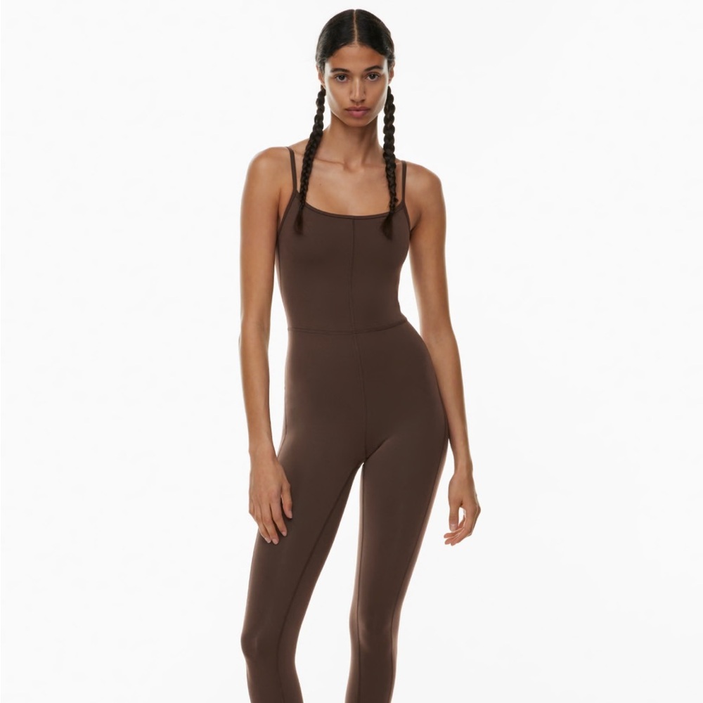 NWT Aritzia Life Divinity Jumpsuit - Size Small Mocha Brown